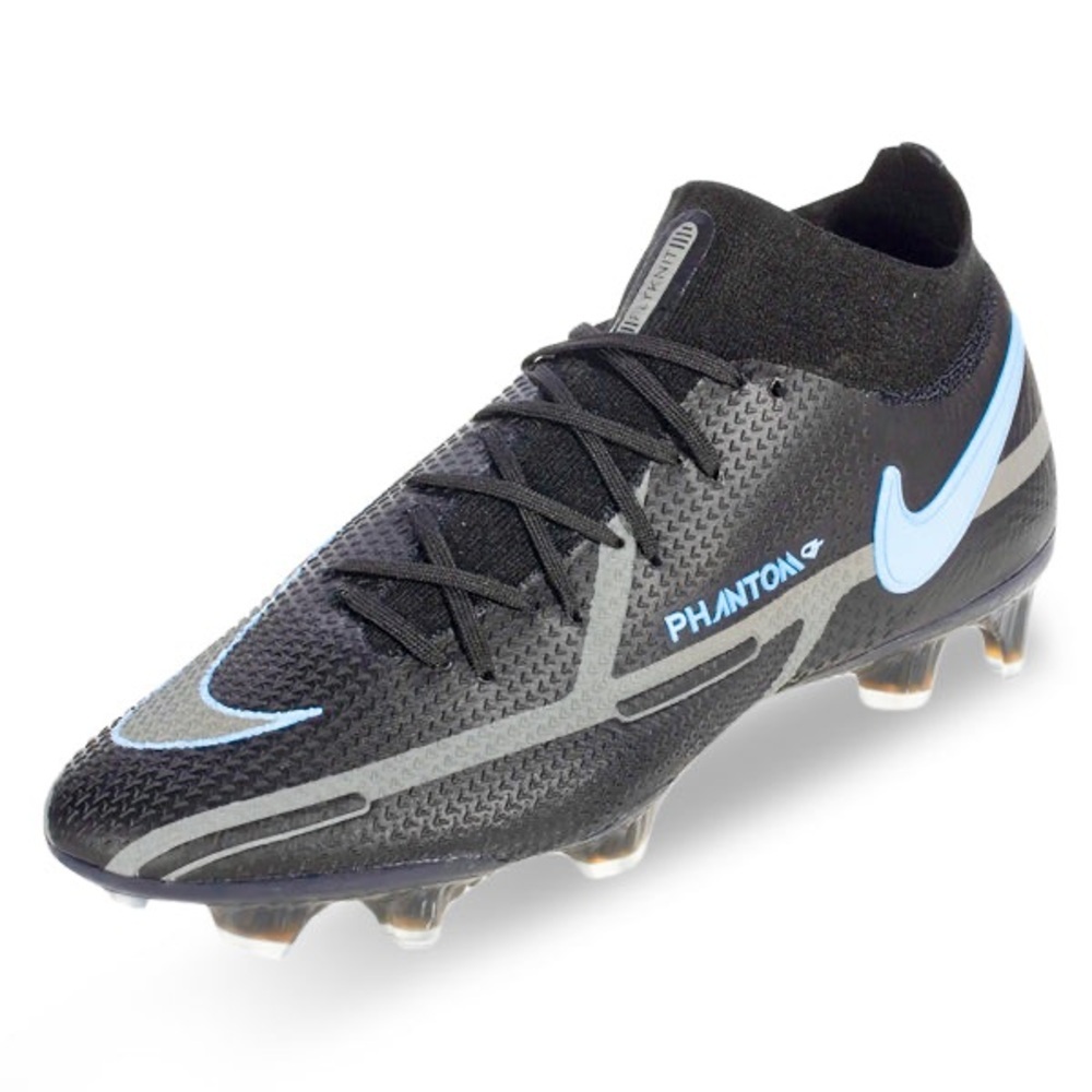 NWOT Nike Phantom GT2‎ Elite DF FG (Black/Iron Grey) - 6.5